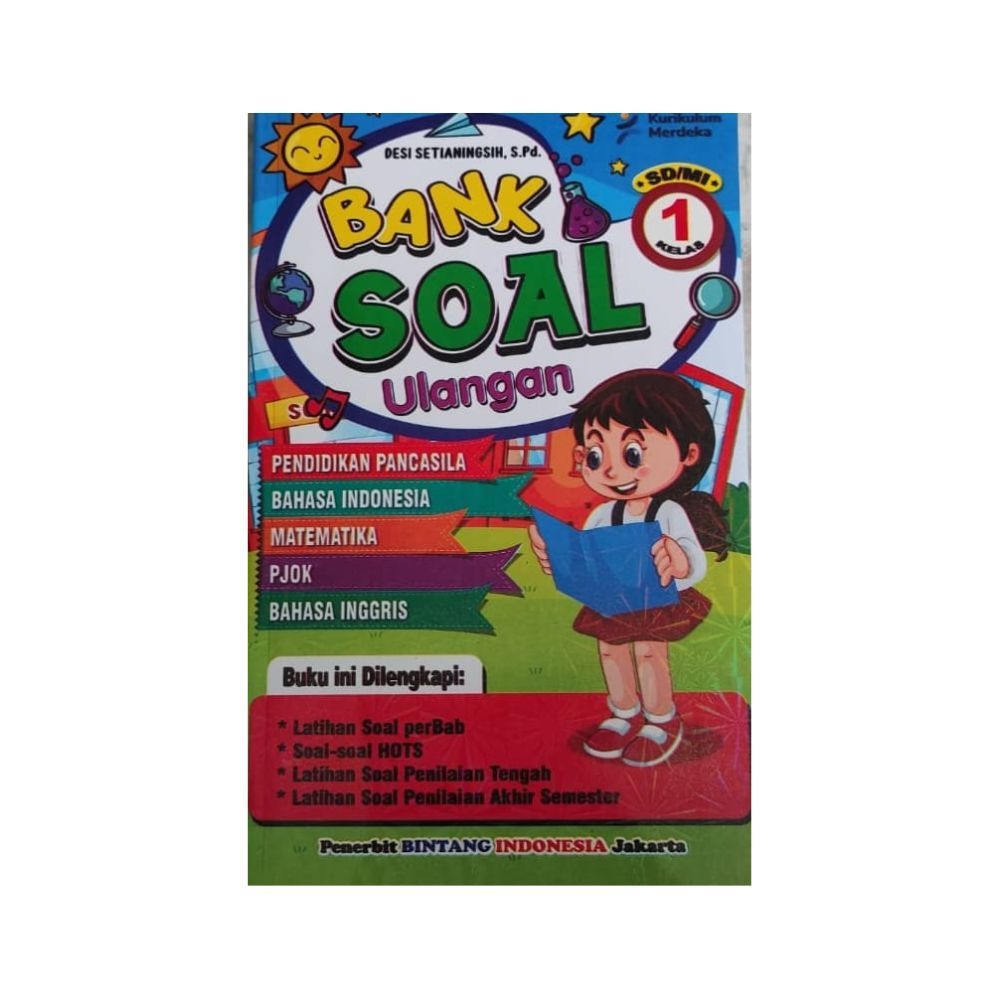 Buku Bank Soal Kelas 1 SD Kurikulum Merdeka