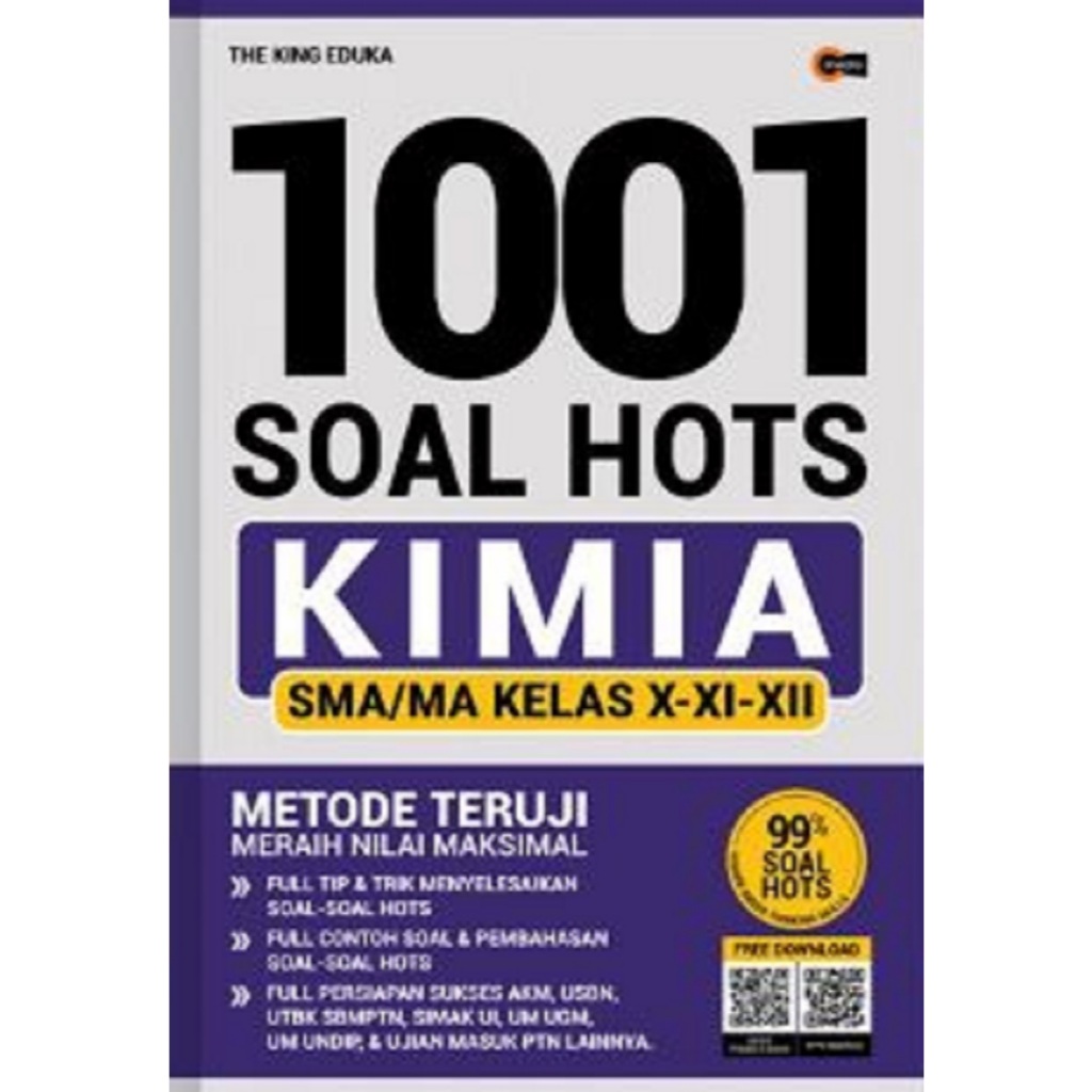 1001 Soal Hots Kimia SMA Kelas 10, 11, 12