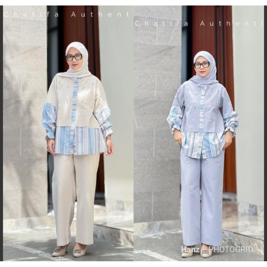 Set Celana Wanita Michelle By CHATIFA AUTHENTIC Original
