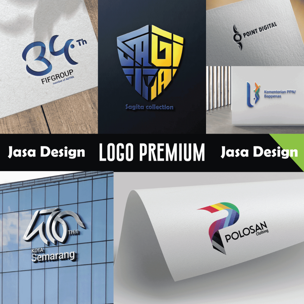 Jasa Desain Logo Premium  Unik, Profesional, & Elegan, Bonus intro motion logo