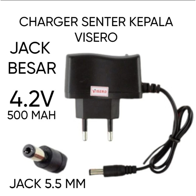 Charger Senter Kepala / Charger Senter Jack Besar