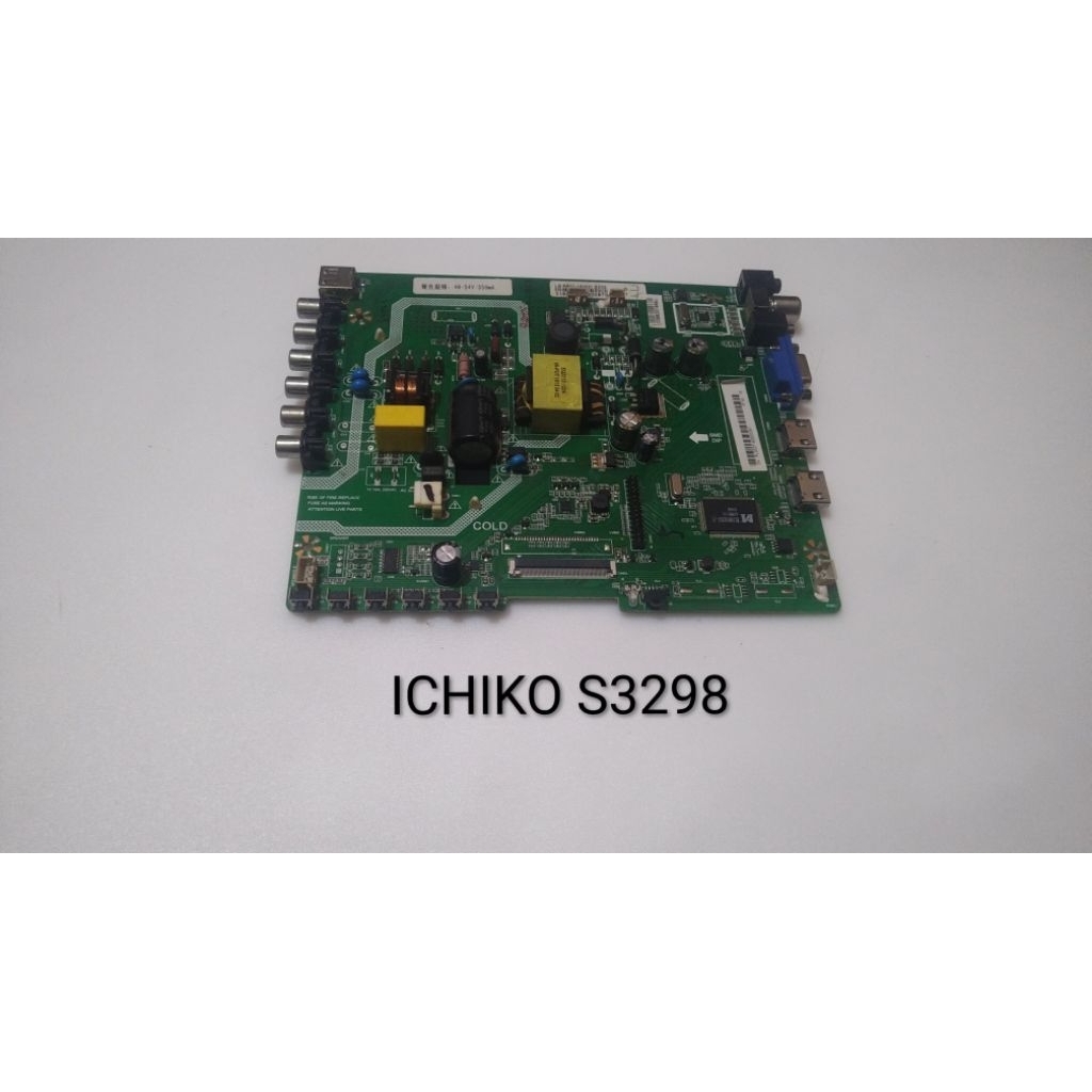 Mb tv ichiko s3298 mainboard tv ichiko s3298