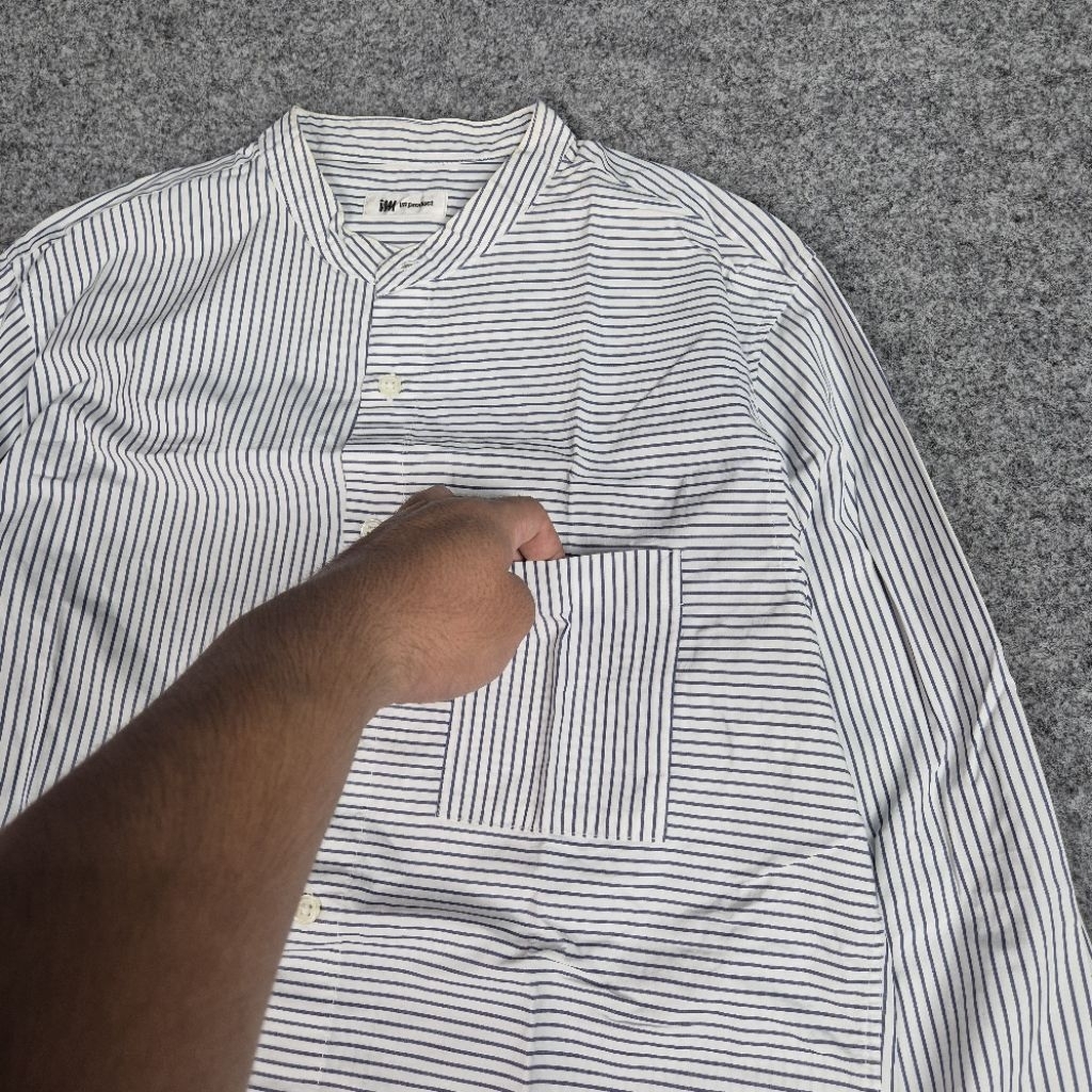 kemeja issey miyake vintage stripe