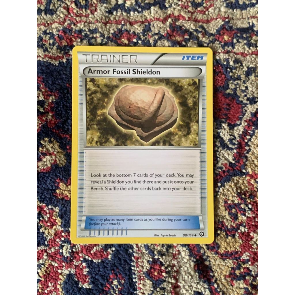 Armor Fossil Shieldon Pokemon English