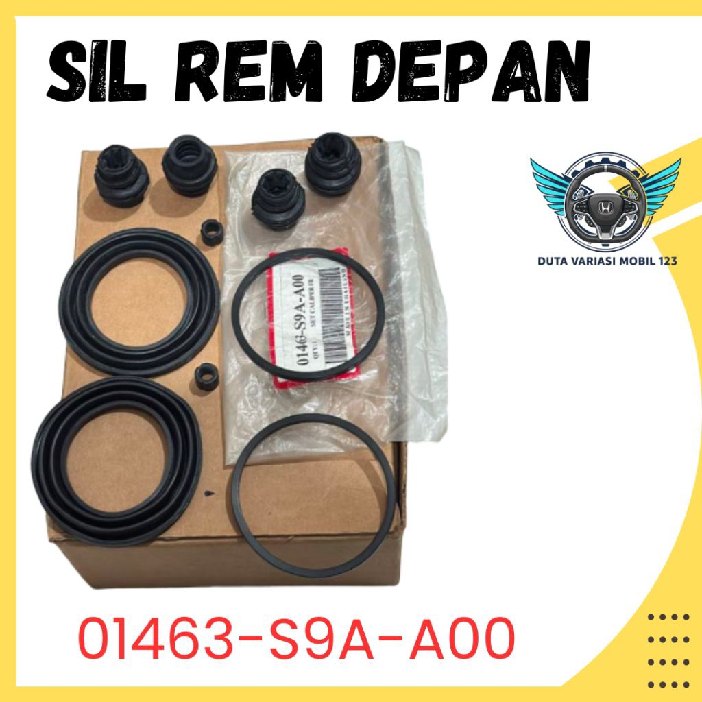 Sil Seal Rem Kaliper Caliper Depan Crv 2002 2003 2004 2005 2006, Crv Gen 2