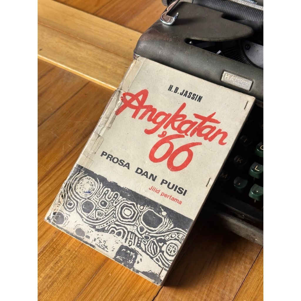 Buku Angkatan 66 Prosa Dan Puisi - H.B.Jassin