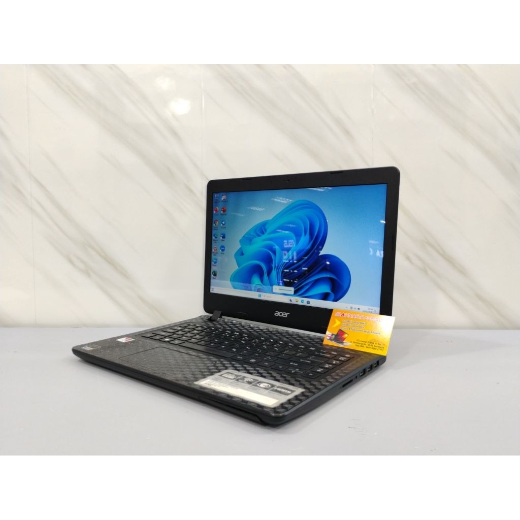 LAPTOP ACER ASPIRE A314-41 SECOND SIAP PAKAI