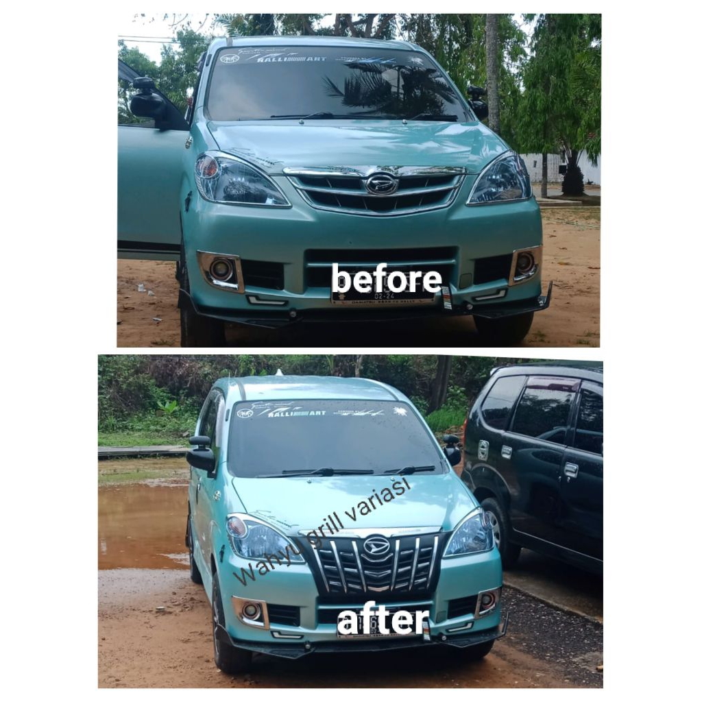 grill Avanza Xenia lama model Alphard