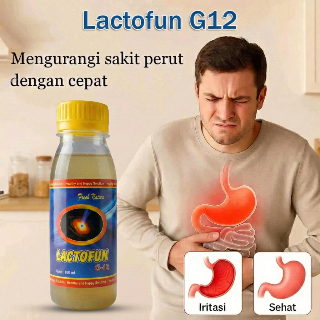 Obat Sakit Gerd dan Asam Lambung Herbal - Lactofun G12
