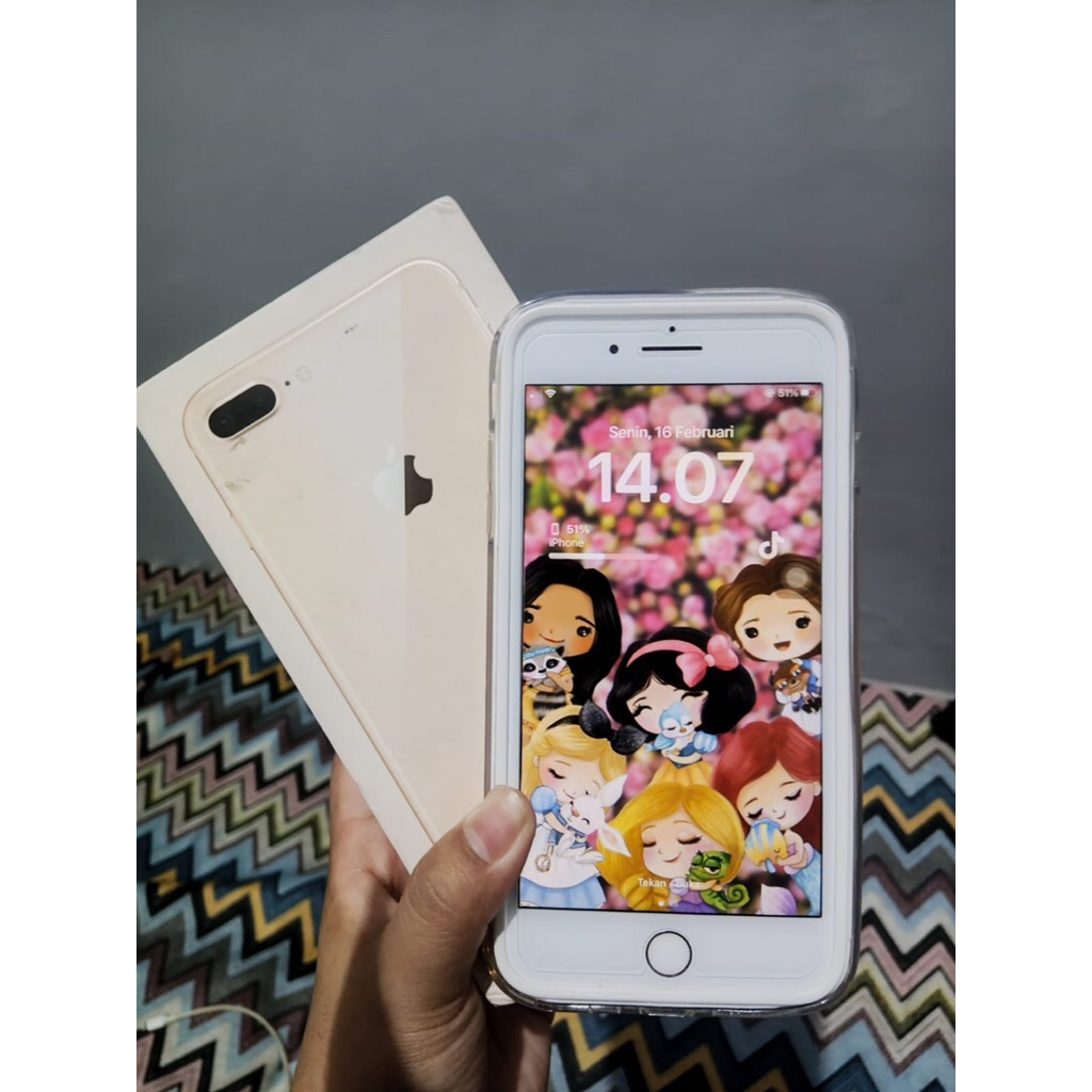 iphone 8 plus 256 gb fullset minus