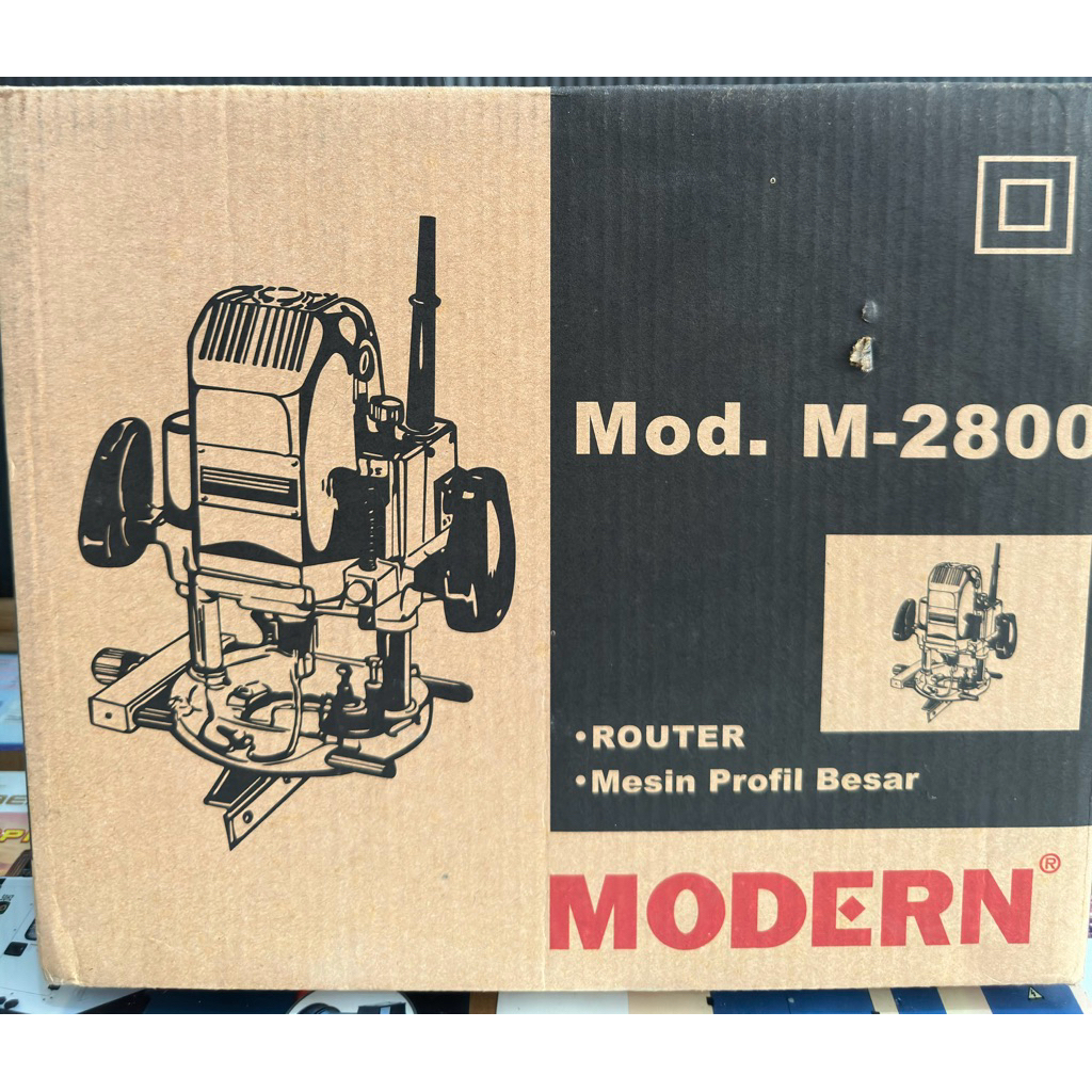 mesin router moderm 12mm/ mesin profil kayu trimmer/router kayu besar