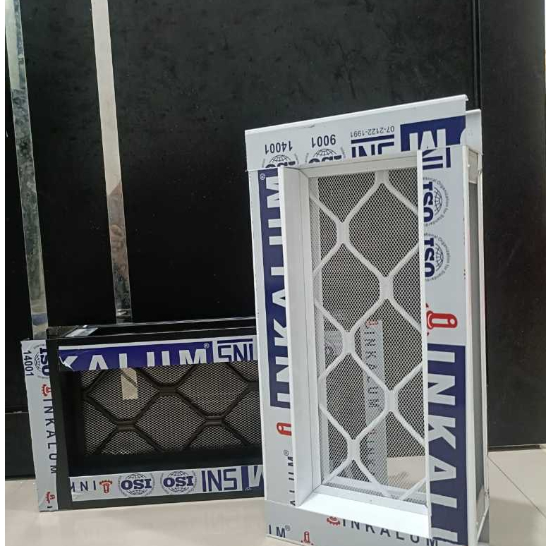 Loster Fentilasi Udara Aluminium Anti Karat Anti Nyamuk