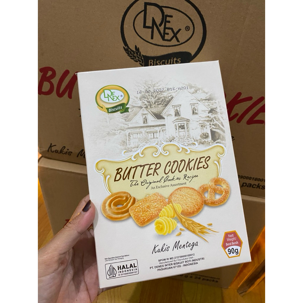 Denex Butter Cookies 90 gr