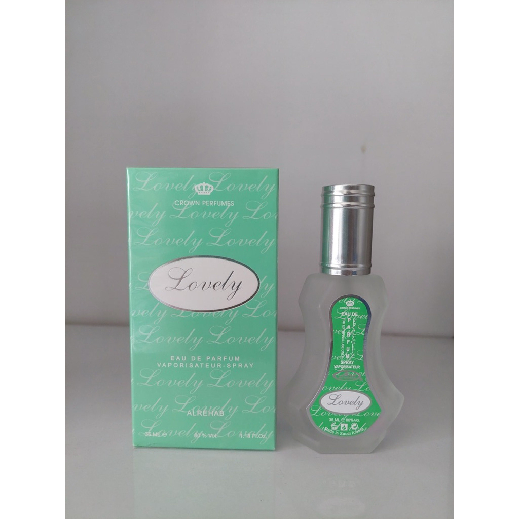 ORIGINAL  Parfum Arab | Al Rehab Perfumes | Crown Perfumes Lovely | Parfum Arab ORI