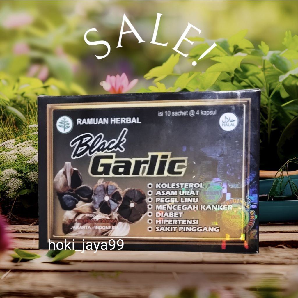 kapsul Black Garlic/bawang hitam tunggal