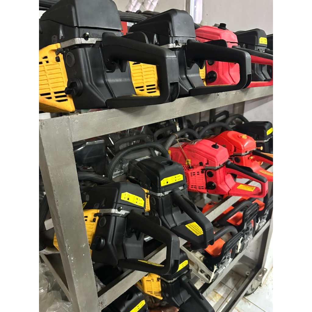 chainsaw bekas murah/mesin bekas potong pohon murah