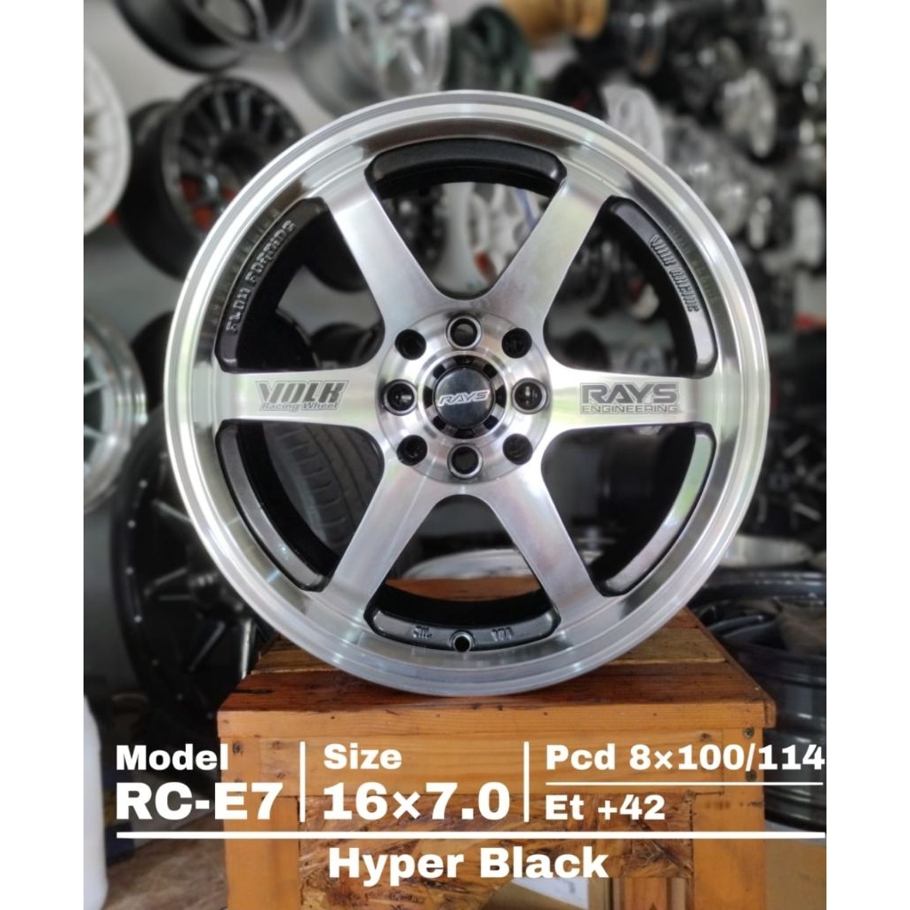[PROMO] Velg Mobil Racing VOLK RAYS Te37 Ring 16 FF