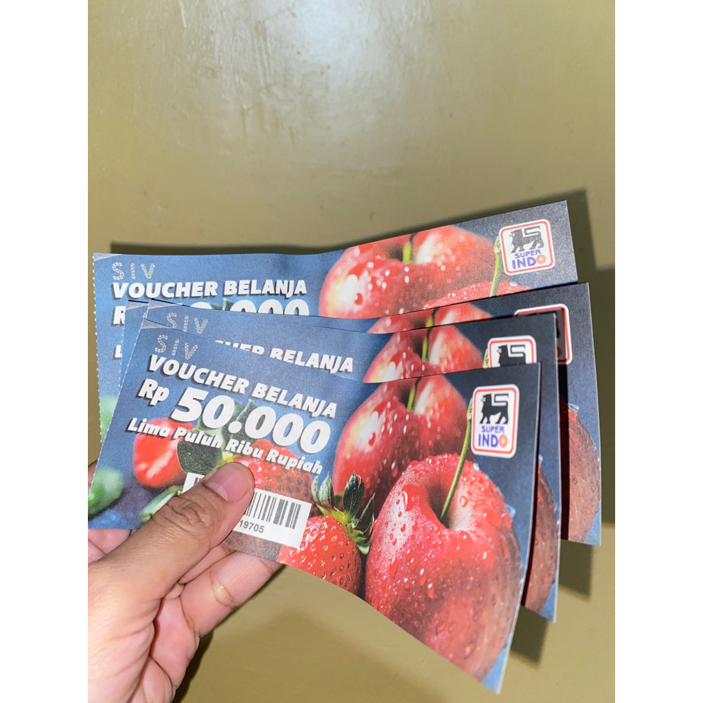 Voucher Belanja Superindo 50K