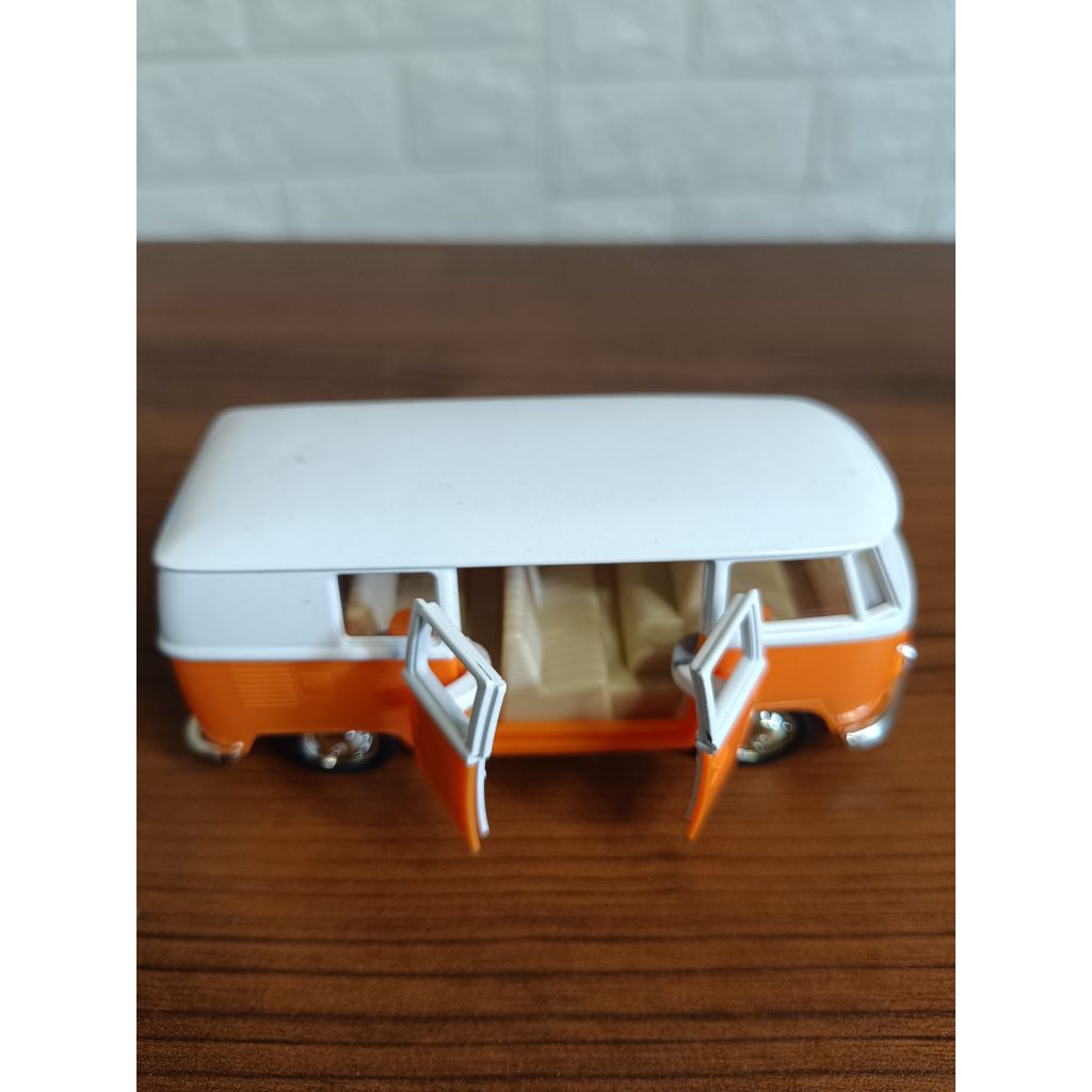 Die Cast VW Combi Putih Oren RMZ City