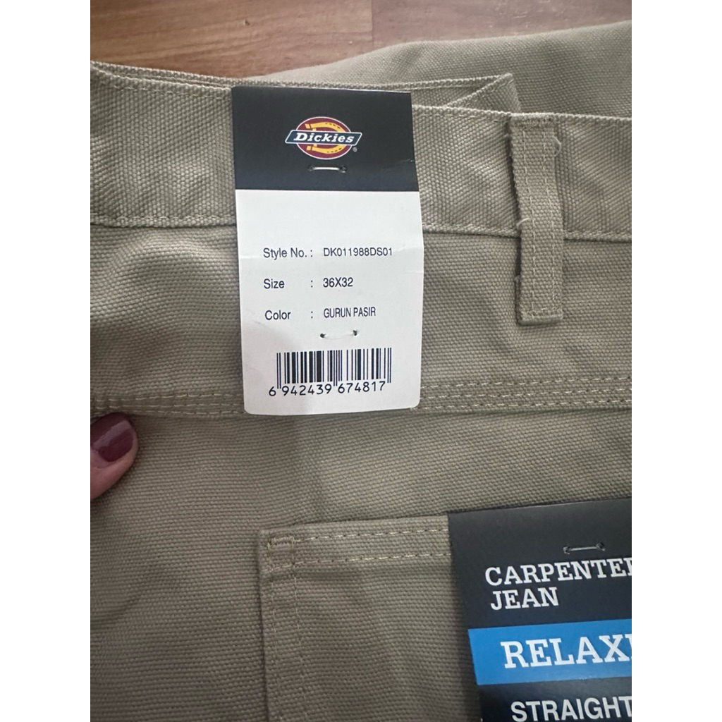 CELANA CARPENTER JEAN FIT relaxed straight footwear BOOTS WORKWEAR D*ckies NEW JUAL RUGI