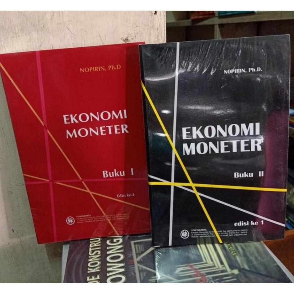 Ekonomi moneter buku 1 dan 2 - Nopirin