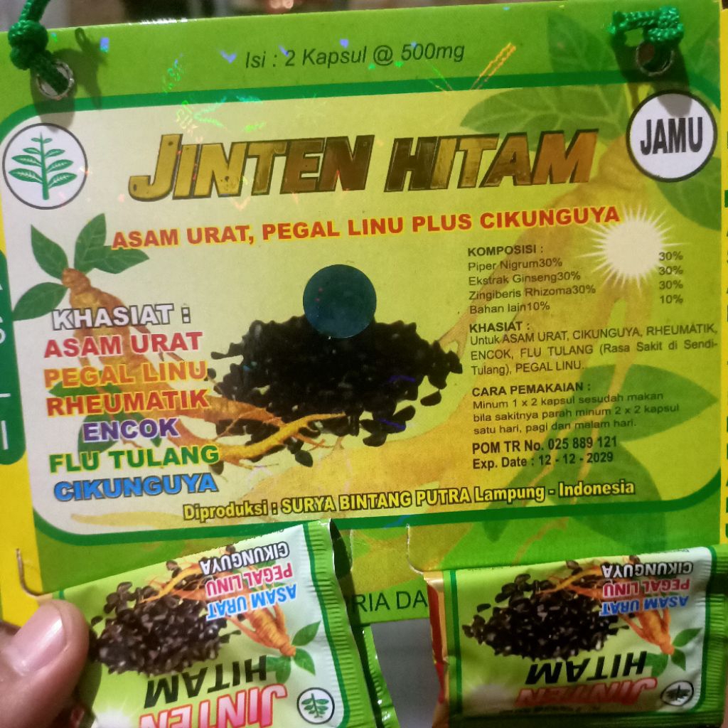 JINTEN HITAM KAPSUL ORIGINAL