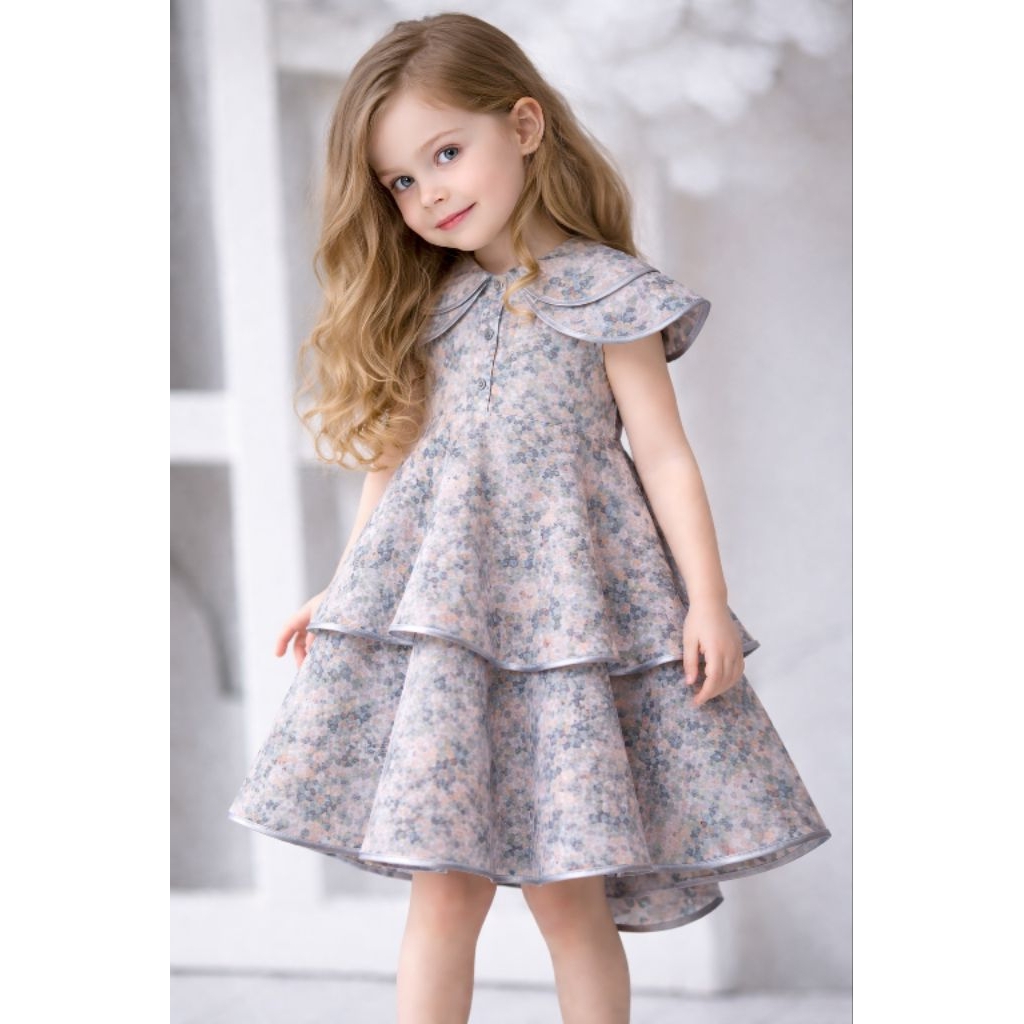 gamis Namisa Dress doubel sircle anak