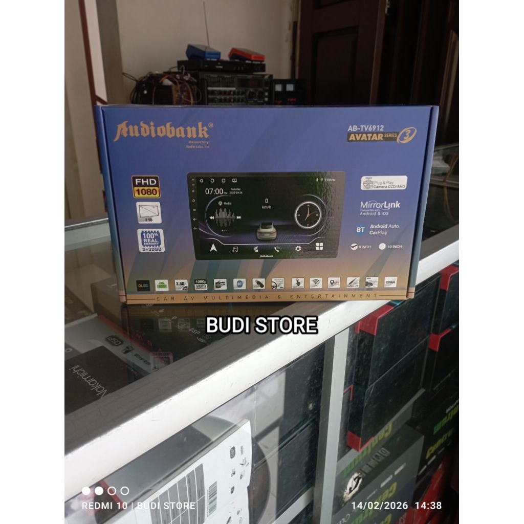 head unit android Audiobank 9 unch