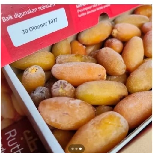 kurma ruthob isi 1kg kirma setengah matang