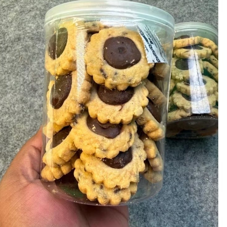 kue kering tart coklat_tart coklat ekonomis_kue kering kemasan 500ml