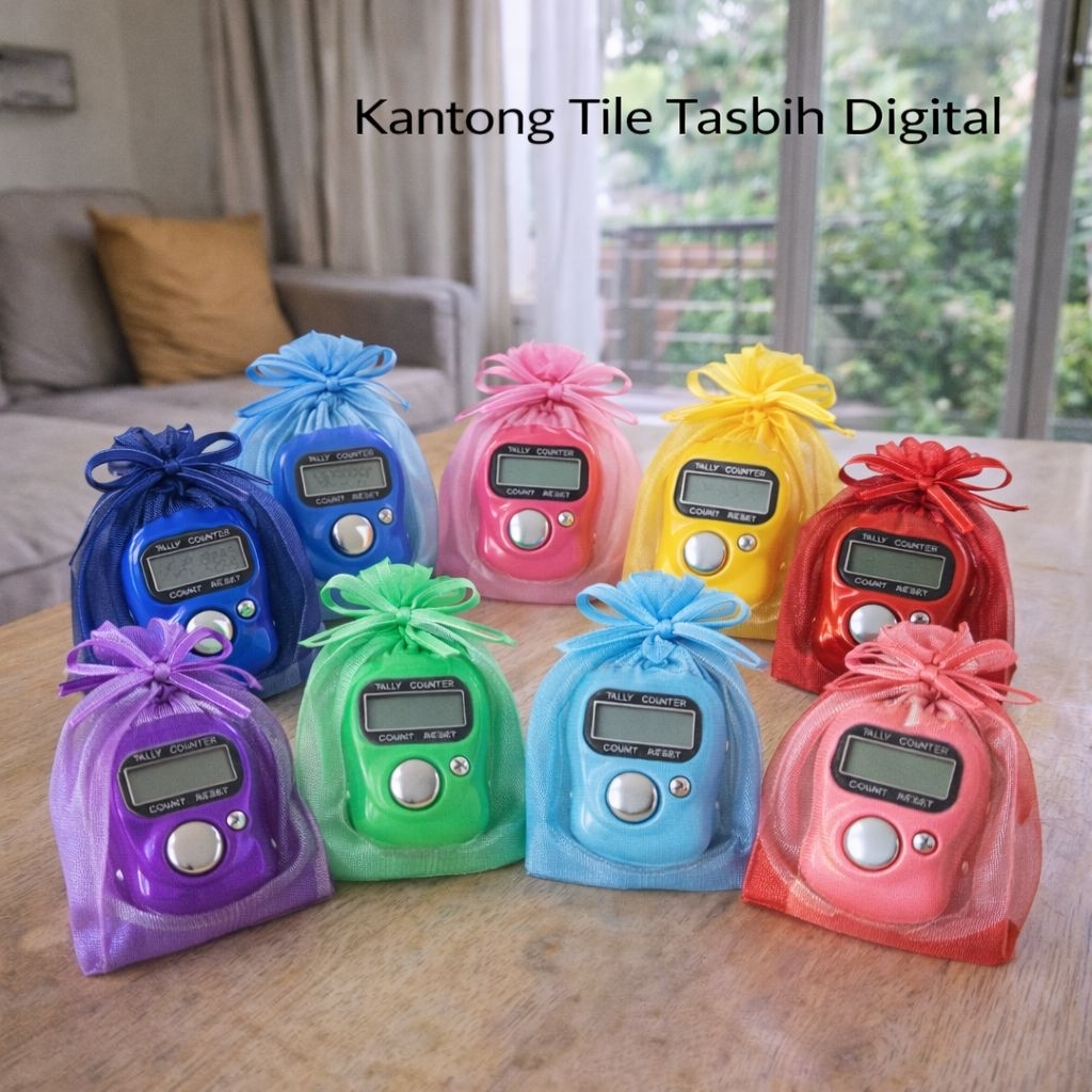Kantong tile Souvenir Ukuran 5 x 8 Cm Kantong Kemasan Souvenir Tasbih Digital