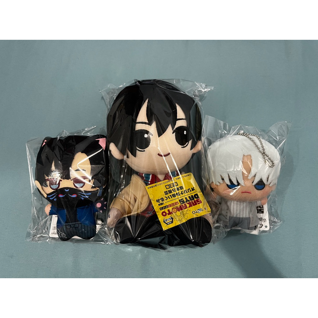 [SAKADAYS] READY OFFICIAL Boneka Keychain Mini Taito Chibigurumi Sakamoto Days Sakamoto Lu Slur Nagu