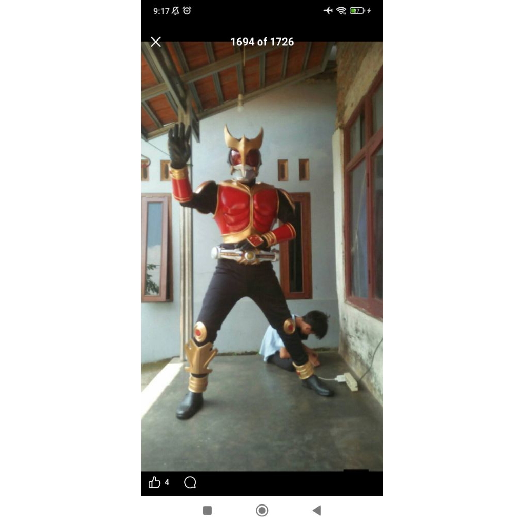 cosplay kuuga mighty form