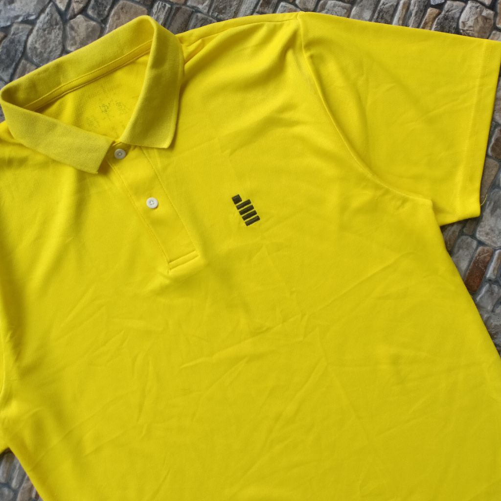 Kaos olahraga Golf Jersey branded original preloved, kaos pria kerah polo