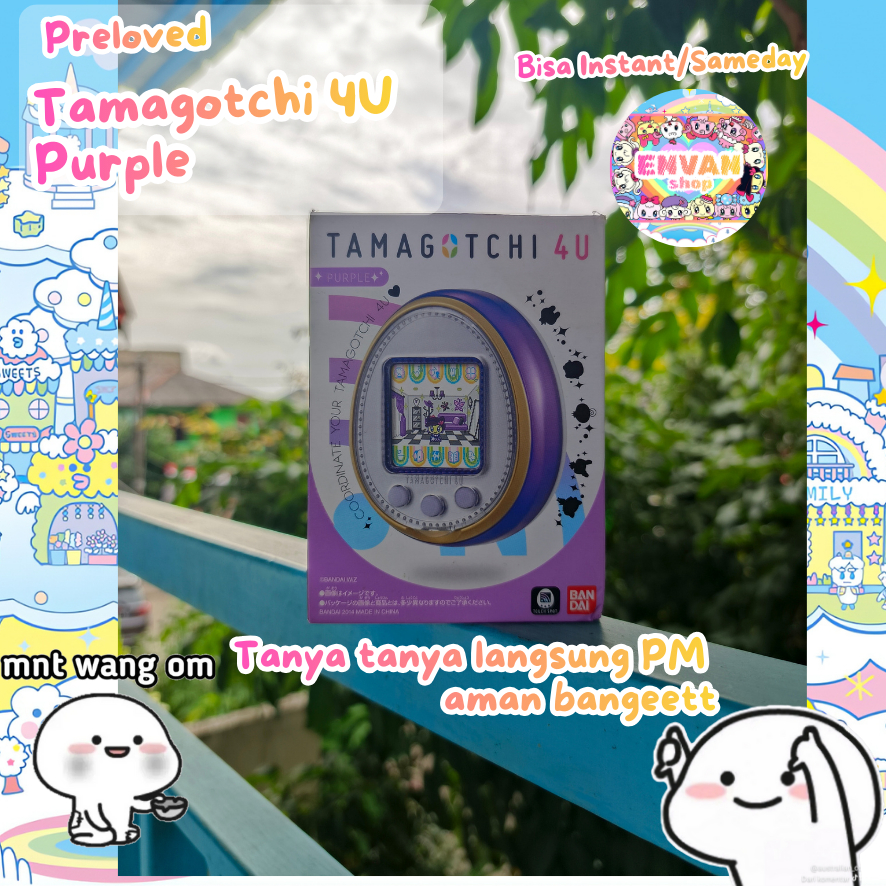 Tamagotchi 4U Purple English Patch
