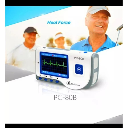 Portable Handheld Easy ECG/EKG Heart Monitor PC-80B Continuous Measurement | Monitor Jantung EKG/EKG