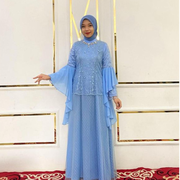Dress Gaun Busana Serba 300 Series Nuo Lambra
