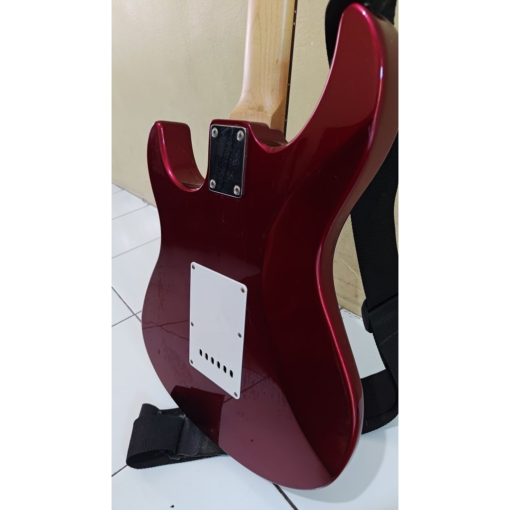 Gitar Listrik Yamaha Pacifica Second 92% + Strap | Tremolo Hilang | Normal Suara