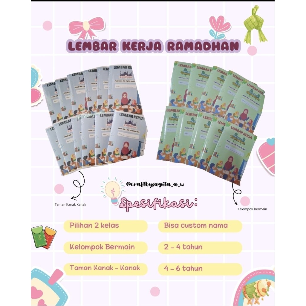 LEMBAR KERJA RAMADHAN ANAK PAUD (KB)