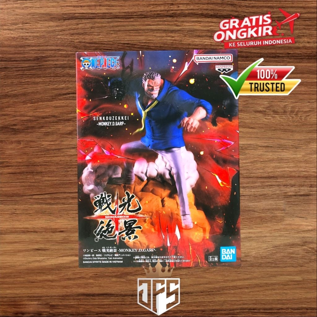 Figure Banpresto One Piece Monkey D. Garp Senkouzekkei