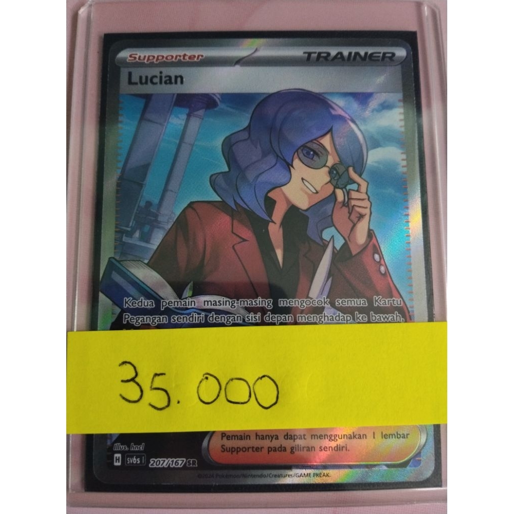 pokemon tcg lucian sr