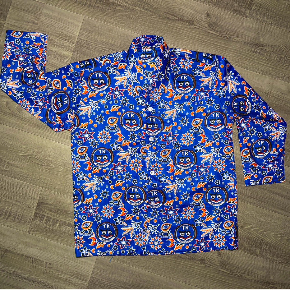BATIK TK BIRU/SERAGAM BATIK TK NASIONAL IGTKI