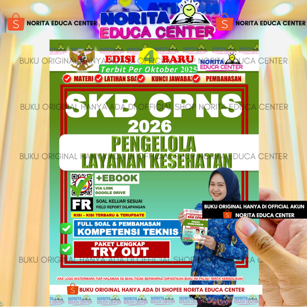 BUKU SKB CPNS PENGELOLA LAYANAN KESEHATAN NORITA EDUCA CENTER
