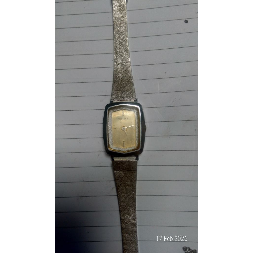 jam vintage Citizen manual winding