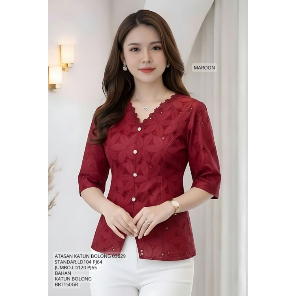 KEMEJA BLUS ATASAN KATUN BOLONG 03629 BANGKOK ATASAN KATUN BOLONG 53311 BANGKOK
