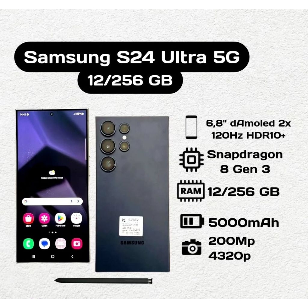 Samsung Galaxy S24 Ultra 5G 12/256 GB Second