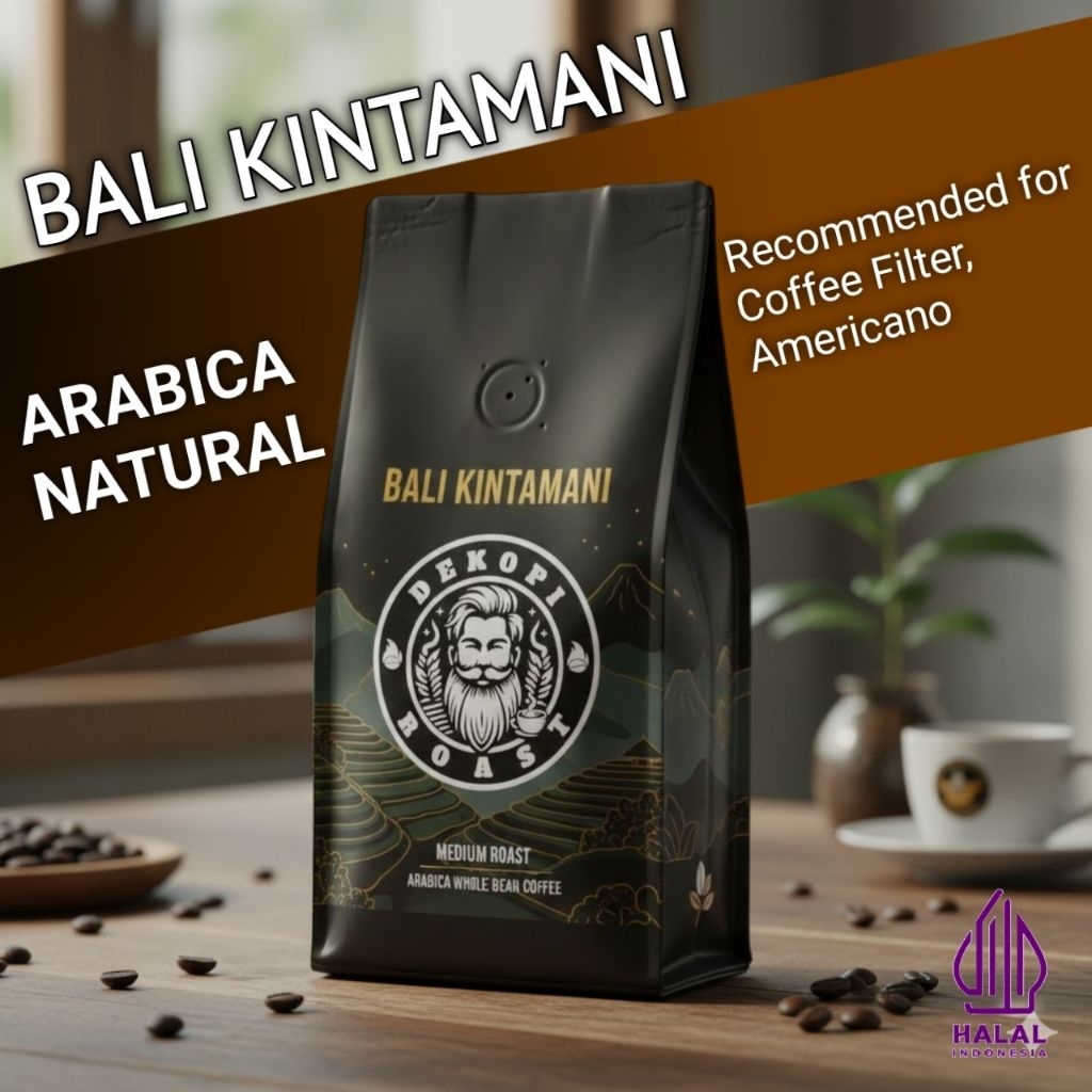 Kopi Bali Kintamani Natural Arabica Coffee Bali Kintamani Dekopiroast