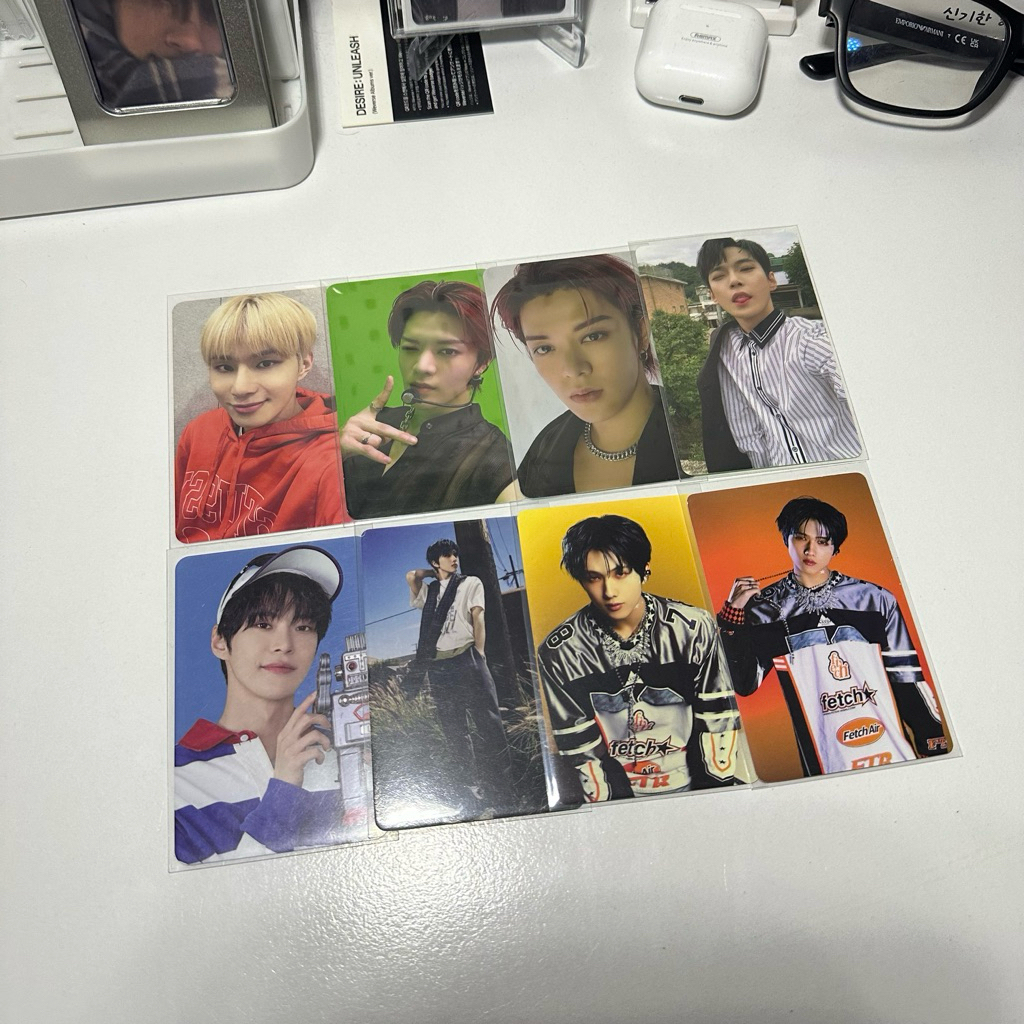 (deskripsi) photocard official nct take all
