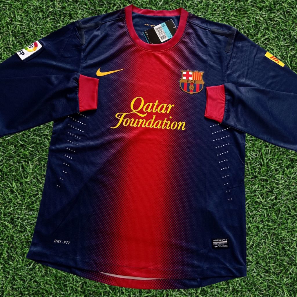 Barcelona Home 2012/13 Longsleeve Player Issue