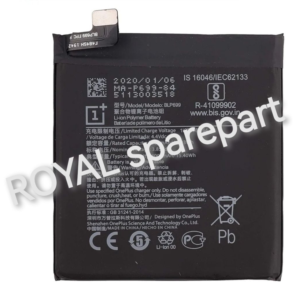 BATTERY ONEPLUS 7 PRO BLP699 Original
